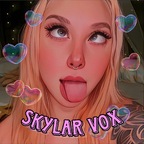 Skylar Vox ?